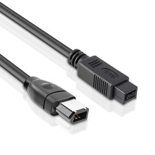 9 Pin to 6 Pin High Speed Firewire Cable Ilink DV Cable Firewire 800 picture