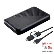 Ultra Slim Portable External Hard Drive USB 3.0 HDD Storage for PC, Mac, 750GB picture