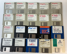 1990s PC Tools Pro for DOS PC 3.5 Disks + Drivers AOL PC Animate Adaptec picture