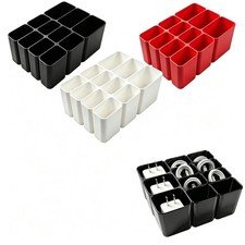 Wire Management Tray Cable & Charger Organizer Box Large Cord Storage Container picture