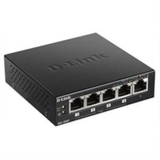 D-LINK SYSTEMS DGS-1005P Unmanaged 5 Port Poe Switch 30W Ports 1-4. 60W Power picture