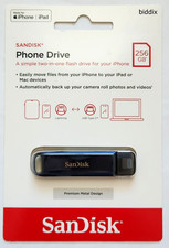 SanDisk Phone Drive 256GB USB Flash Drive for iPhone, Lightning and USB Type-C picture