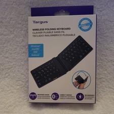 Targus Wireless Folding Keyboard Bluetooth Windows Android, MacOS, iOS Brand New picture