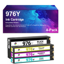 4 Pack 976Y Ink Cartridge Compatibl for Pro 552dw 552dwt 577dw 577z P55250dw picture