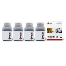 4Pk LTS TN450 TN4420 Black Toner Refill Kit Compatible for Brother DCP7065DN picture