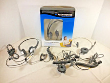 Lot of 5 Mixed Models Plantronics Headsets Plantronics picture