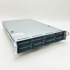 Supermicro 829-9 8-LFF X8DTU-6TF+ Board 2*Xeon X5670 2.93GHz 144GB RAM Server picture