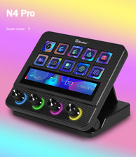 Stream Controller Customizable LCD Macro Keys Content Creator Streaming - Black picture