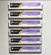 6 x Corsair XMS3 Platinum DDR3 6GB 1600MHz 240-Pin DIMM TR3X6G1600C9 picture