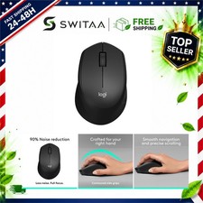 Logitech M330 Silent Plus Wireless Mouse 2.4GHz USB Optical 18-Month Battery picture