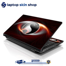Laptop Skin Sticker Decal Cover for Notebook Apple YingYang Earth Moon 13-16 in picture