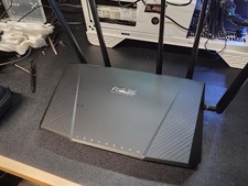 ASUS RT-AC3200 Wireless Router 1300 MBPS 4-Port Tri-Band with Charger - Working picture