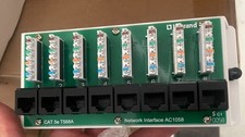 Legrand ON-Q AC1058 8 Port Cat5e Ethernet (RJ-45) Network Interface Module picture