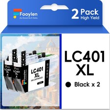 LC401XL Black Color Ink compatible for Brother MFC-J1010DW MFC-J1012DW J1170DW picture