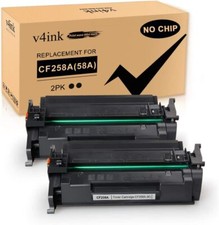 2PK CF258A 58A Toner For HP LaserJet Pro M428 M428fdw M404 M404n M404dn W Chip picture