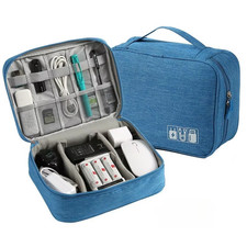 Cable Storage Bag Waterproof Digital Electronic Organizer Portable USB Data Line picture