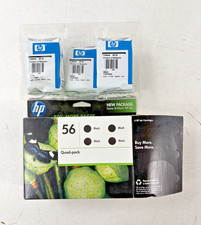 Open OEM HP DeskJet/OfficeJet Black Ink HP 56 CD945FN 3 Total Cartridges picture