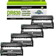 4 Pack DR630 Drum Unit Compatible with Brother DCP-L2520DW DCP-L2540DW HL-L2300D picture