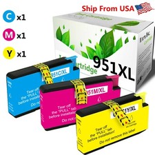 3 PK 951XL 951 XL Ink Cartridge for Officejet Pro8600 Pro276dw Pro8640 picture