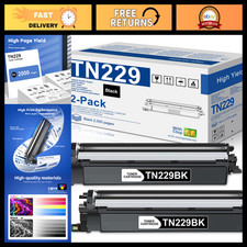 Black Toner Cartridge 2-Pack Replacement for Brother MFC-L3780CDW, HL-L3295CDW picture