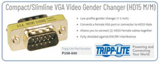 Tripp Lite Compact/Slimline VGA Video Gender Changer (HD15 M/M) picture