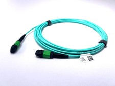 NEW NVIDIA MFP7E10N005 MMF MPO12 to MPO12 5M Passive Multimode Fiber Optic Cable picture