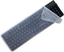Universal Clear Desktop Computer Keyboard Protection Skin Protector Cover picture