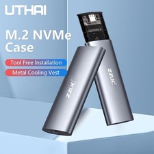 Uthai M.6 M.2 Ssd Enclosure USB 3.1 Type-c Nvme Ngff Sata Tool-free Case picture