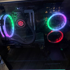 CyberPowerPC Gaming Desktop Tower Black RGB Lighting NVIDIARTX 2070 super picture