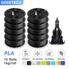 10KG Geeetech 3D Printer Filament PLA Multicolored 1.75mm 1kg/roll Consumables picture