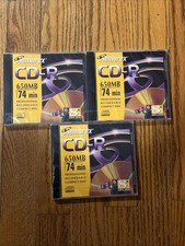 New Sealed Memorex CD-R Professional Recordable Compact Disc Lot Of 3 picture
