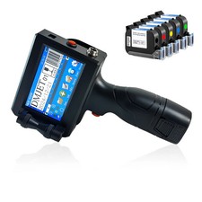 Portable Inkjet Coder 12.7mm Date Code Serial Number Batch for White Cardboard picture