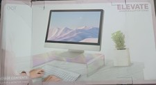 iJoy Elevate Monitor and Laptop Stand for Laptops upto 17” – Opal Sky picture