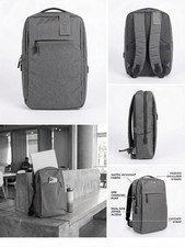 MODA West Full Size  17in Laptop Backpack Gray picture