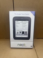 Barnes & Noble NOOK Simple Touch Reader Black WiFi BNRV300 - Brand New Sealed picture