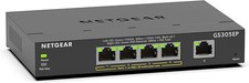 5 Port PoE Gigabit Ethernet Smart Managed Switch GS305EP 4x PoE+ 63W Desktop picture