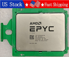 Used AMD EPYC 7702 Dell Locked 100-000000038 2.0GHz 64C 128T SP3 256MB 200W CPU picture