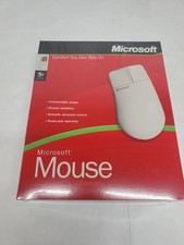 MICROSOFT SERIAL PS/2 BALL MOUSE, NEW in Factor Packaging  9pin or Mini Din picture