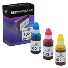 Compatible Ink Bottle Replacement for Epson 502 (3 Set - Cyan, Magenta, Yellow) picture