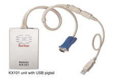 Raritan Dominion KX101 Model DKX101 w/Mounting Kit & Remote Client/User's Guide picture