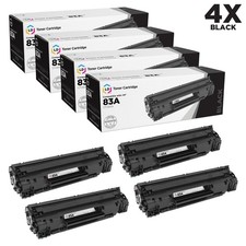 LD 4pk Compatible Replacement CF283A for HP 83A Black M127fn M127fw M125nw M125 picture