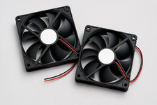 2-Pack 180X180X25mm 180mm 24V Case Fan PC Cooling DC Brushless Motor Fan Airflow picture