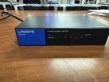 Linksys LGS105V2 5 Port Business Gigabit Switch w/Ac adaptor picture