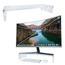 DuraClear Acrylic Monitor Stand for Desk - 3