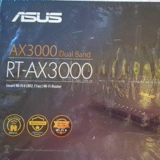 ASUS RT-AX3000 AX3000 Wi-Fi 6 Dual-Band Router 4 LAN Ports AiMesh picture
