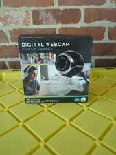 VIVITAR DIGITAL WEBCAM Clip On Camera 360 Rotating Base, Optimized Zoom ( New) picture