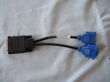 MOLEX Dell HP DP/N 0G9438 VIDEO CARD SPLITTER CABLE DMS-59 TO DUAL VGA CABLE picture