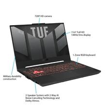 Asus TUF A15 Gaming Laptop RYZEN 5 Nvidia 3050 144hz DDR5 512Gb picture
