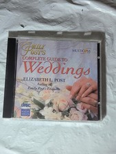 Emily Post's Complete Guide to Weddings CD-ROM Vintage 1996 Software picture