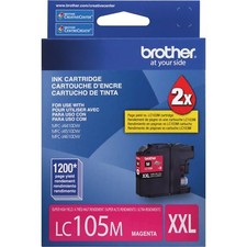 NEW Brother Genuine  LC105MXXL Super High Yield Magenta Ink Cartridge picture